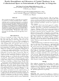 Cover page: Family Resemblance and Measures of Central Tendency in an M-dimensional Space as Determinants of Typicality in Categories