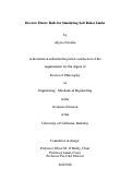 Cover page: Discrete Elastic Rods for Simulating Soft Robot Limbs