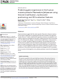 Cover page: Predicting gene expression in the human malaria parasite Plasmodium falciparum using histone modification, nucleosome positioning, and 3D localization features