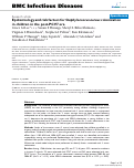 Cover page: Epidemiology and risk factors for Staphylococcus aureus colonization in children in the post-PCV7 era