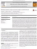 Cover page: Metabolic functions of glucocorticoid receptor in skeletal muscle