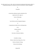 Cover page: Not All Eviction Cases are Alike: How Do Contextual and Individual Characteristics Matter? A Computational Analysis of a Decade of Court Cases from Pierce County, Washington