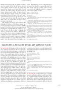 Cover page: Case 23-2013: A 54-Year-Old Woman with Metformin Toxicity