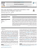 Cover page: Flows, leaks and blockages in informational interventions: A field experimental study of Bangalore's water sector