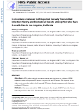 Cover page: Concordance between self-reported STI history and biomedical results among men who have sex with men in Los Angeles, California