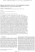 Cover page: Emission characteristics of CO, NOx, SO2 and indications of biomass burning observed at a rural site in eastern China