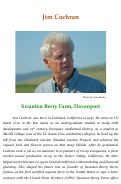 Cover page: Jim Cochran: Swanton Berry Farm