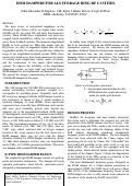 Cover page: Hom dampers for ALS storage ring RF cavities