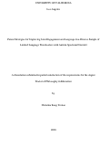 Cover page: Parent Strategies for Improving Joint Engagement and Language in a Diverse Sample of Limited Language Preschoolers with Autism Spectrum Disorder