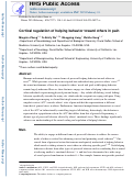 Cover page: Cortical regulation of helping behaviour towards others in pain.