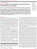 Cover page: Ice core evidence for atmospheric oxygen decline since the Mid-Pleistocene transition