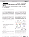 Cover page: Bioinspired Design Provides High‐Strength Benzoxazine Structural Adhesives