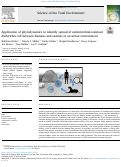 Cover page: Application of phylodynamics to identify spread of antimicrobial-resistant Escherichia coli between humans and canines in an urban environment