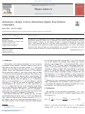 Cover page: Anisotropic collapse in three-dimensional dipolar Bose-Einstein condensates