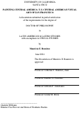 Cover page: Painting Central America: U.S. Central American Visual Art of San Francisco