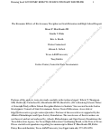 Cover page: The Economic Effects of Exclusionary Discipline on Grade Retention and High School Dropout