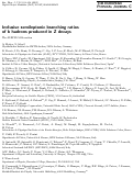 Cover page: Inclusive semileptonic branching ratios of b hadrons produced in Z decays