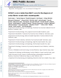 Cover page: M‐PAST score is better than MAST score for the diagnosis of active fibrotic nonalcoholic steatohepatitis