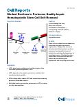 Cover page: 3167 Hematopoietic Stem Cells Require Elevated Protein Quality Control