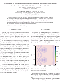 Cover page: Development of a compact neutron source based on field ionization processes