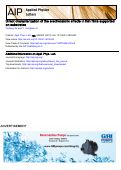 Cover page: Characterization of the electrocaloric effect and hysteresis loss in relaxor ferroelectric thin films under alternating current bias fields