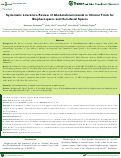 Cover page: Systematic Literature Review of AbobotulinumtoxinA in Clinical Trials for Blepharospasm and Hemifacial Spasm