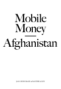 Cover page: Mobile Money: Afghanistan