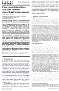 Cover page: Plant-plant interactions vary with different mycorrhizal fungus species