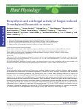 Cover page: Biosynthesis and antifungal activity of fungus-induced O-methylated flavonoids in maize