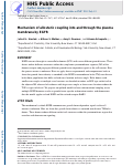 Cover page: Mechanism of Allosteric Coupling into and through the Plasma Membrane by EGFR