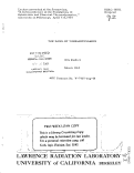 Cover page: THE BASIS OF THERMODYNAMICS