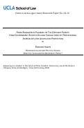 Cover page: From Bloggers in Pajamas to the Gateway Pundit: How Government Entities do and Should Identify Professional Journalists For Access and Protection