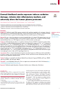 Cover page: Dermal thirdhand smoke exposure induces oxidative damage, initiates skin inflammatory markers, and adversely alters the human plasma proteome