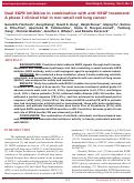 Cover page: Dual EGFR inhibition in combination with anti-VEGF treatment: A phase I clinical trial in non-small cell lung cancer