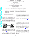 Cover page: Synchronizing to the Environment: Information Theoretic Constraints on Agent Learning