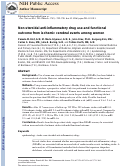 Cover page: Non-steroidal anti-inflammatory drug use and functional outcome from ischemic cerebral events among women