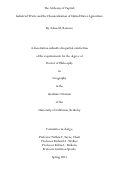 Cover page: The Alchemy of Capital: Industrial Waste and the Chemicalization of United States Agriculture