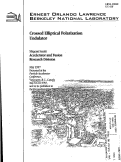 Cover page: Crossed Elliptical Polarization Undulator