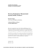 Cover page: Freeway Performance Measurement System (PeMS) Version 4