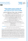 Cover page: Global modeling of aerosol nucleation with a semi-explicit chemical mechanism for highly oxygenated organic molecules (HOMs)