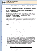 Cover page: Anal Human Papillomavirus Infection Among Thai Men Who Have Sex With Men With and Without HIV Infection