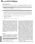 Cover page: Sex-specific risk factor profile in oesophageal adenocarcinoma