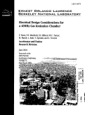 Cover page: Electrical Design Considerations for a 40MHz Gas Ionization Chamber