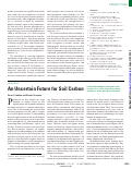 Cover page: An Uncertain Future for Soil Carbon