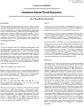 Cover page: Amiodarone Induced Thyroid Dysfunction