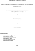 Cover page: Design Considerations for Seismically Isolated Structures under Extreme Loading