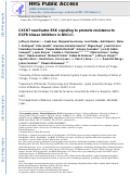 Cover page: CXCR7 Reactivates ERK Signaling to Promote Resistance to EGFR Kinase Inhibitors in NSCLC