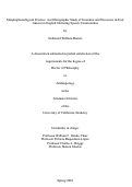 Cover page: Morphophonological Practice: An Ethnographic Study of Grammar and Discourse in Four American English Stuttering Speech Communities