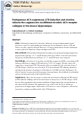 Cover page: Endogenous ACh suppresses LTD induction and nicotine relieves the suppression via different nicotinic ACh receptor subtypes in the mouse hippocampus