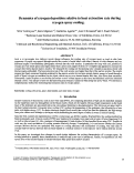 Cover page: Dynamics of cryogen deposition relative to heat extraction rate during cryogen spray cooling